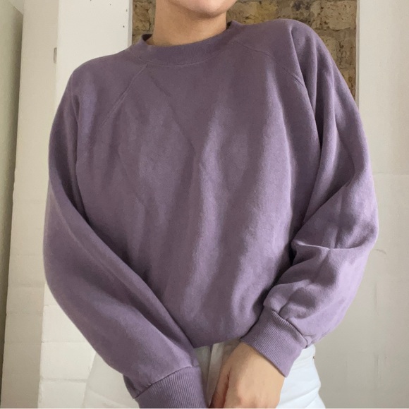 Vintage Hanes Purple Crewneck - Picture 3 of 6
